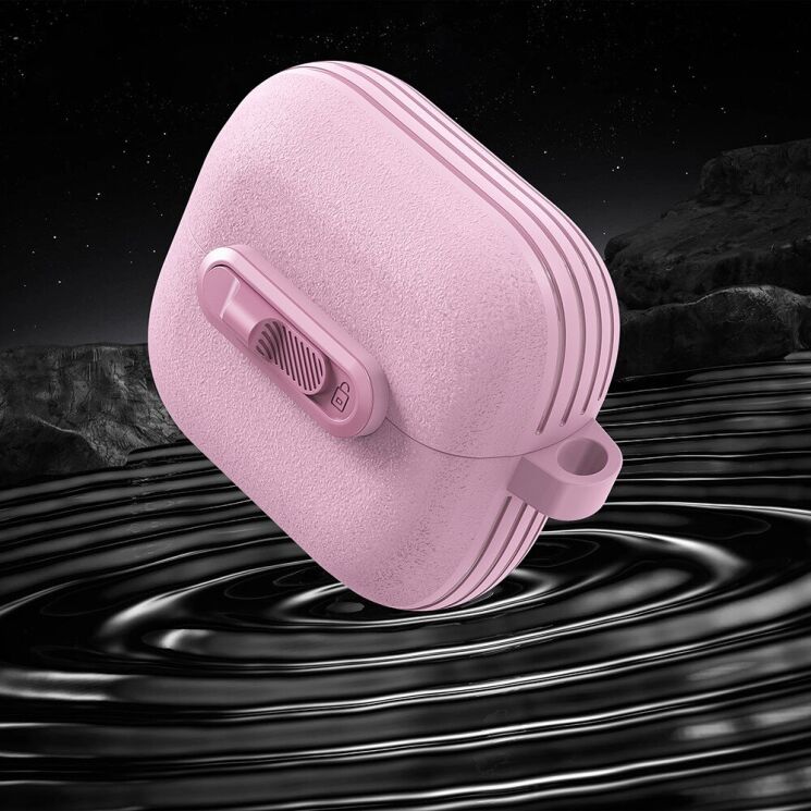 Захисний чохол Deexe Lunar Case для Samsung Galaxy Buds 3 / Buds 3 Pro - Black: фото 5 з 9