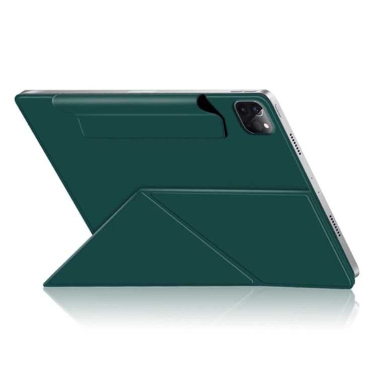 Защитный чехол Deexe Magnetic Case для Apple iPad Pro 11 (2024) - Green: фото 4 из 7