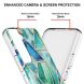 Защитный чехол Deexe Marble Pattern для Samsung Galaxy S22 - White / Pink (290032WP). Фото 4 из 4