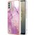 Защитный чехол Deexe Marble Style для Nokia C31 - Light Purple: фото 1 из 6