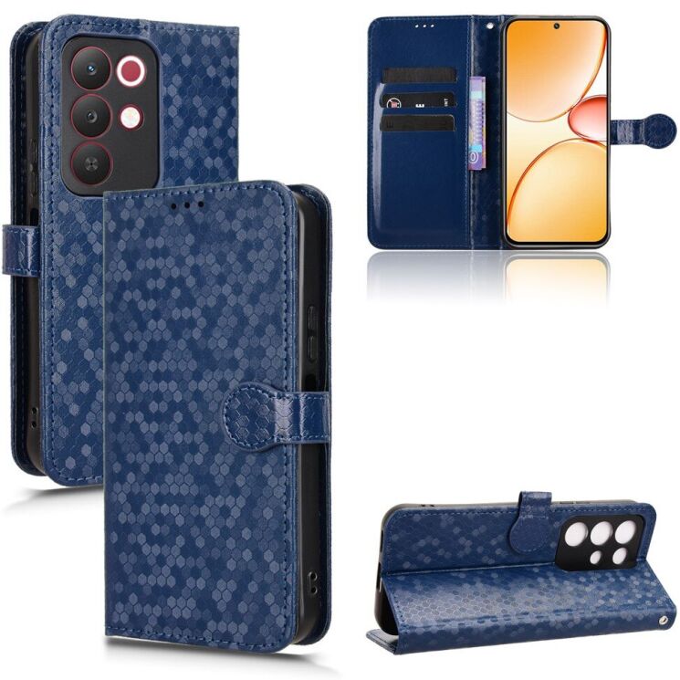 Защитный чехол Deexe Pegasus Cover для Realme C85 - Dark Blue: фото 5 из 7