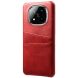 Защитный чехол Deexe Pocket Case для Xiaomi Redmi Note 14 Pro Plus - Red (373219R). Фото 1 из 4