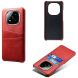 Защитный чехол Deexe Pocket Case для Xiaomi Redmi Note 14 Pro Plus - Red (373219R). Фото 2 из 4