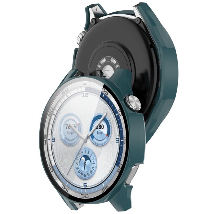 Защитный чехол Deexe Protective Frame для Huawei Watch GT 5 (46mm) - Green: фото 6 из 7