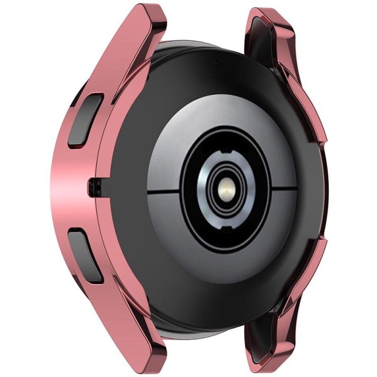 Захисний чохол Deexe Protective Frame для Samsung Galaxy Watch FE (40mm) - Pink: фото 6 з 7