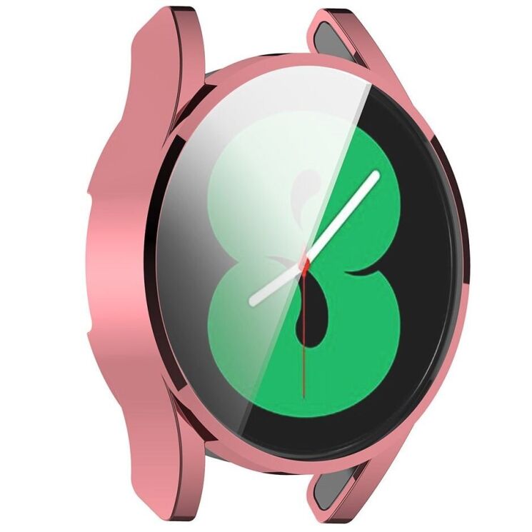 Захисний чохол Deexe Protective Frame для Samsung Galaxy Watch FE (40mm) - Pink: фото 5 з 7