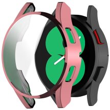 Захисний чохол Deexe Protective Frame для Samsung Galaxy Watch FE (40mm) - Pink: фото 1 з 7