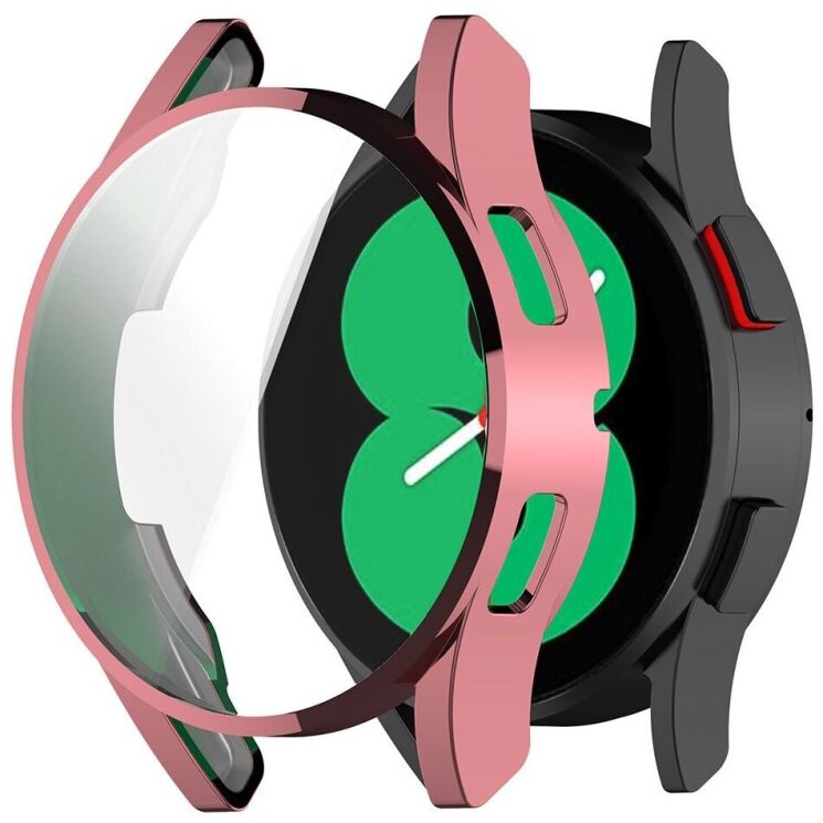 Захисний чохол Deexe Protective Frame для Samsung Galaxy Watch FE (40mm) - Pink: фото 1 з 7