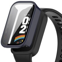 Защитный чехол Deexe Protective Frame для Xiaomi Mi Smart Band 9 Active / Redmi Band 3 - Dark Blue: фото 1 из 7