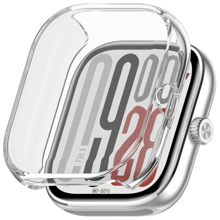Защитный чехол Deexe Protective Frame для Xiaomi Redmi Watch 5 - Transparent: фото 1 из 7