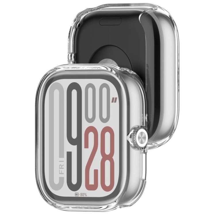 Защитный чехол Deexe Protective Frame для Xiaomi Redmi Watch 5 - Transparent: фото 3 из 7