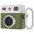 Защитный чехол Deexe Retro Camera для Apple AirPods 4 - Green: фото 1 из 7