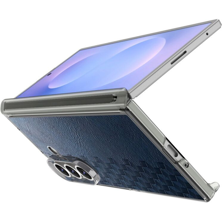 Защитный чехол Deexe Rhombus Case для Samsung Galaxy Fold 8 Ultra - Blue (424082L) Защитный чехол Deexe Rhombus Case для Samsung Galaxy Fold 8 Ultra - Blue: фото 6 из 12