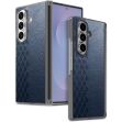 Защитный чехол Deexe Rhombus Case для Samsung Galaxy Fold 8 Ultra - Blue (424082L)