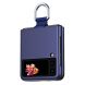 Защитный чехол Deexe Ring Case для Samsung Galaxy Flip 3 - Sapphire (282335L). Фото 3 из 10