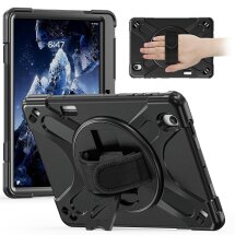 Защитный чехол Deexe Rotation Hybrid для Samsung Galaxy Tab S12 Plus - Black: фото 1 из 10