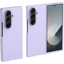 Защитный чехол Deexe Satin Case для Samsung Galaxy Fold 8 Ultra - Purple: фото 1 из 10