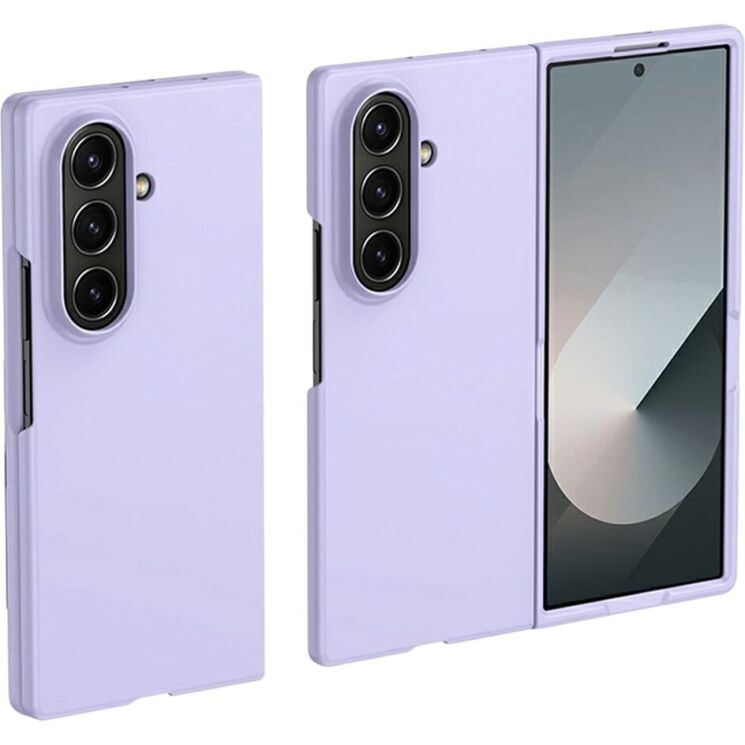 Захисний чохол Deexe Satin Case для Samsung Galaxy Fold 8 Ultra - Purple (424009V) Захисний чохол Deexe Satin Case для Samsung Galaxy Fold 8 Ultra - Purple: фото 1 з 10