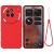 Защитный чехол Deexe Silicone Case для Nothing Phone (3a) Pro - Red: фото 1 из 9