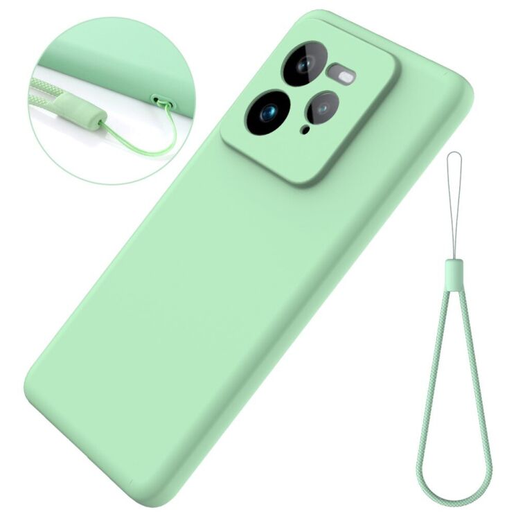 Защитный чехол Deexe Silicone Case для Realme GT 7 Pro - Black: фото 7 из 8