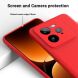 Защитный чехол Deexe Silicone Case для Realme GT 7 Pro - Black (377208B). Фото 4 из 8