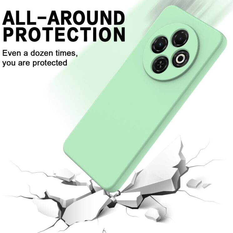 Защитный чехол Deexe Silicone Case для TECNO Spark 30C - Red: фото 5 из 8