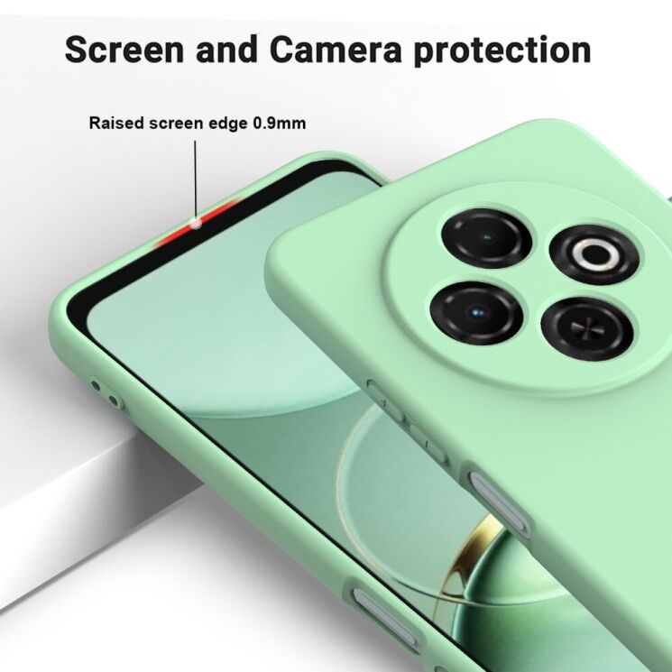Защитный чехол Deexe Silicone Case для TECNO Spark 30C - Red: фото 4 из 8