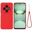 Защитный чехол Deexe Silicone Case для TECNO Spark 30C - Red (361703R)