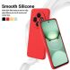 Защитный чехол Deexe Silicone Case для TECNO Spark 30C - Red (361703R). Фото 3 из 8