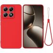 Захисний чохол Deexe Silicone Case для Xiaomi 14T Pro - Red (365621R)