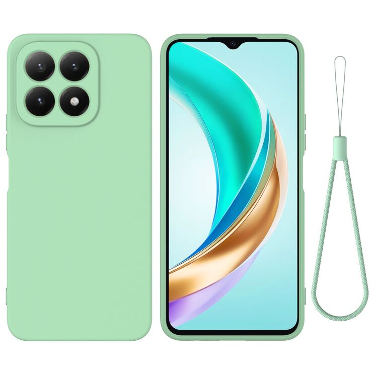 Силиконовый (TPU) чехол Deexe Silicone Case для Xiaomi 15T - Green: фото 1 из 8