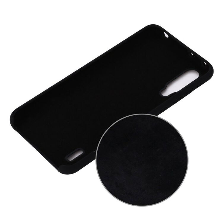 Силіконовий (TPU) чохол Deexe Silicone Case для Xiaomi Mi 9 Lite / Mi CC9 - Black: фото 3 з 6