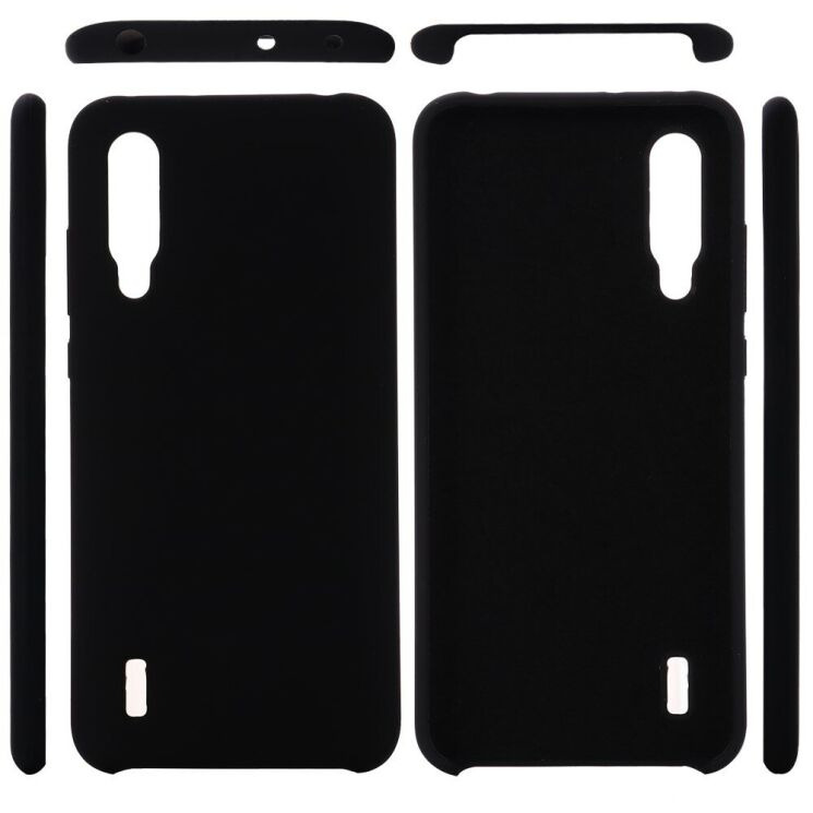 Силіконовий (TPU) чохол Deexe Silicone Case для Xiaomi Mi 9 Lite / Mi CC9 - Black: фото 2 з 6