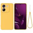 Защитный чехол Deexe Silicone Case для Xiaomi Poco M7 Pro - Yellow (374412Y)