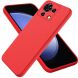 Защитный чехол Deexe Silicone Case для ZTE Blade V50 Vita - Red (343116R). Фото 1 из 8