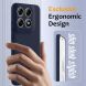 Защитный чехол Deexe Silicone Case with MagSafe для Motorola Edge 70 Pro - Wine Red (434001WR). Фото 5 из 9