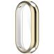 Защитный чехол Deexe Silicone Frame для Xiaomi Mi Smart Band 8 / 9 - Gold (326044F). Фото 5 из 8
