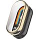 Защитный чехол Deexe Silicone Frame для Xiaomi Mi Smart Band 8 / 9 - Gold (326044F). Фото 1 из 8