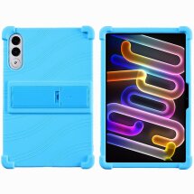 Защитный чехол Deexe Silicone Kickstand для Lenovo Yoga Tab 11.1 - Baby Blue: фото 1 из 19