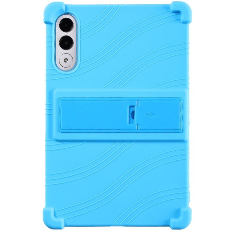 Захисний чохол Deexe Silicone Kickstand для Lenovo Yoga Tab 11.1 - Baby Blue: фото 2 з 19