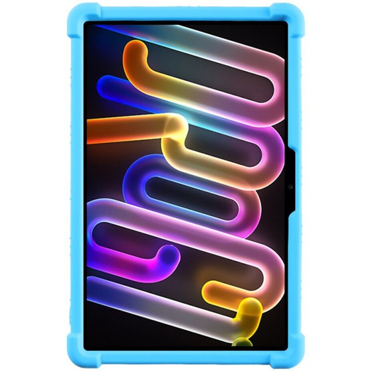 Захисний чохол Deexe Silicone Kickstand для Lenovo Yoga Tab 11.1 - Baby Blue: фото 3 з 19