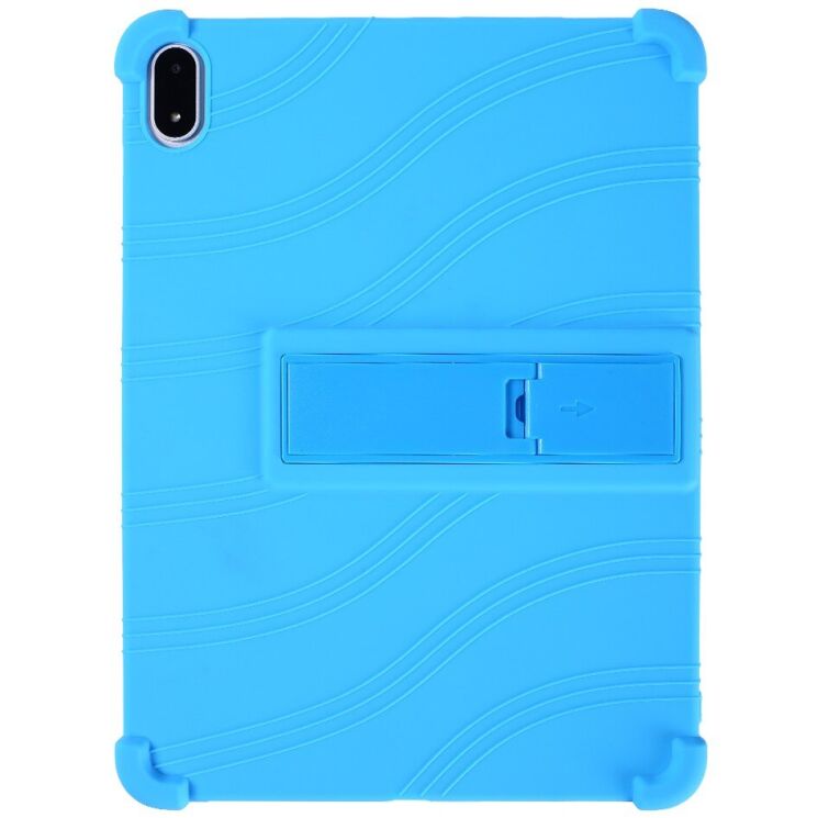 Защитный чехол Deexe Silicone Kickstand для OnePlus Pad 2 Pro - Baby Blue: фото 1 из 11