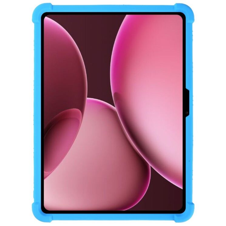 Защитный чехол Deexe Silicone Kickstand для OnePlus Pad 2 Pro - Baby Blue: фото 2 из 11