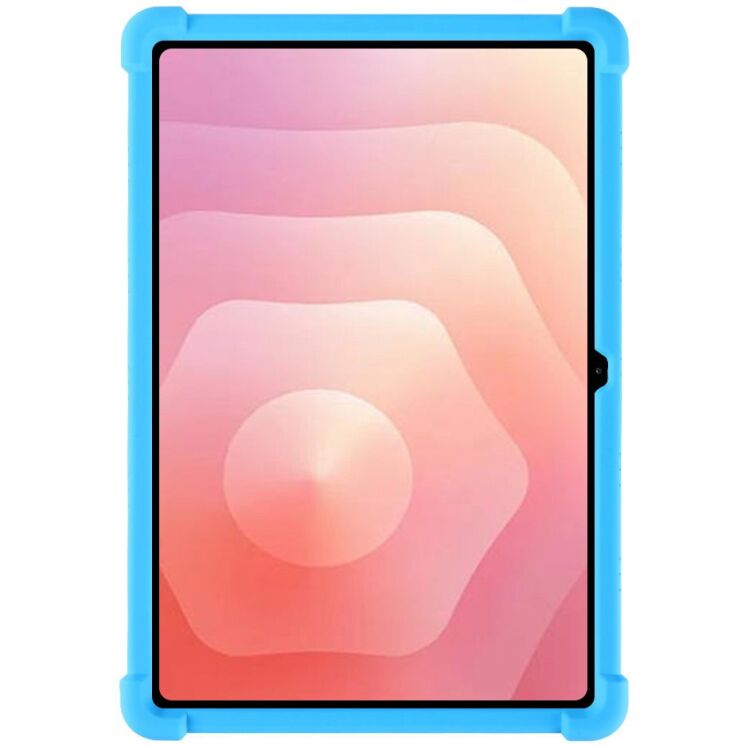 Защитный чехол Deexe Silicone Kickstand для Samsung Galaxy Tab S12 Plus - Baby Blue: фото 2 из 7