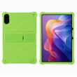 Захисний чохол Deexe Silicone Kickstand для Xiaomi Redmi Pad 2 - Green (383217G)