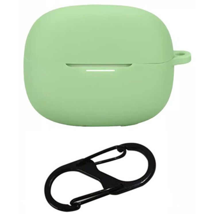 Защитный чехол Deexe Silicone Sleeve для Xiaomi Redmi Buds 8 Pro - Matcha Green: фото 1 из 8