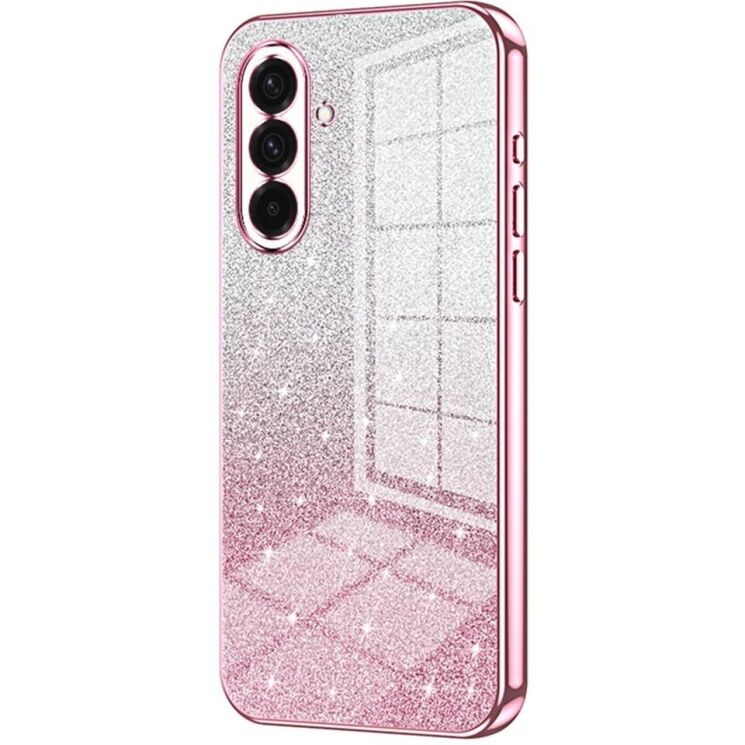 Защитный чехол Deexe Sparkles Cover для Samsung Galaxy A36 (A366) - Pink: фото 1 из 7