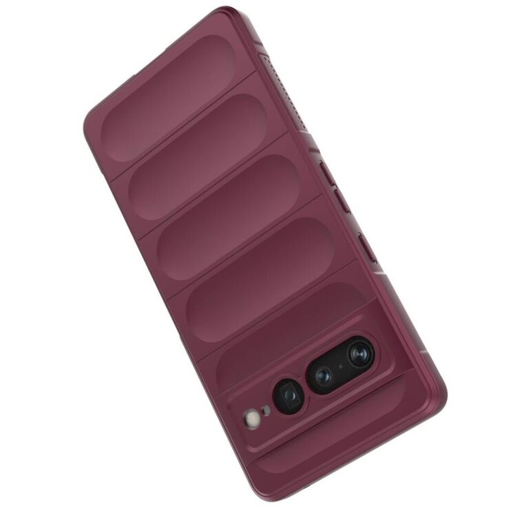 Захисний чохол Deexe Terra Case для Google Pixel 7 Pro - Wine Red: фото 3 з 9