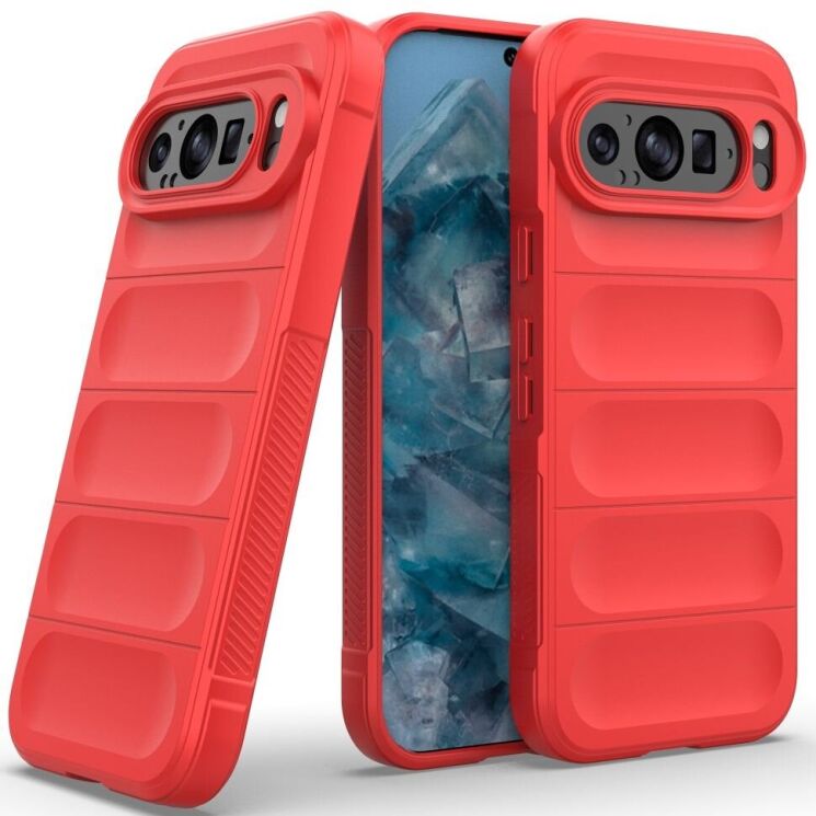 Защитный чехол Deexe Terra Case для Google Pixel 9 / 9 Pro - Red: фото 2 из 7