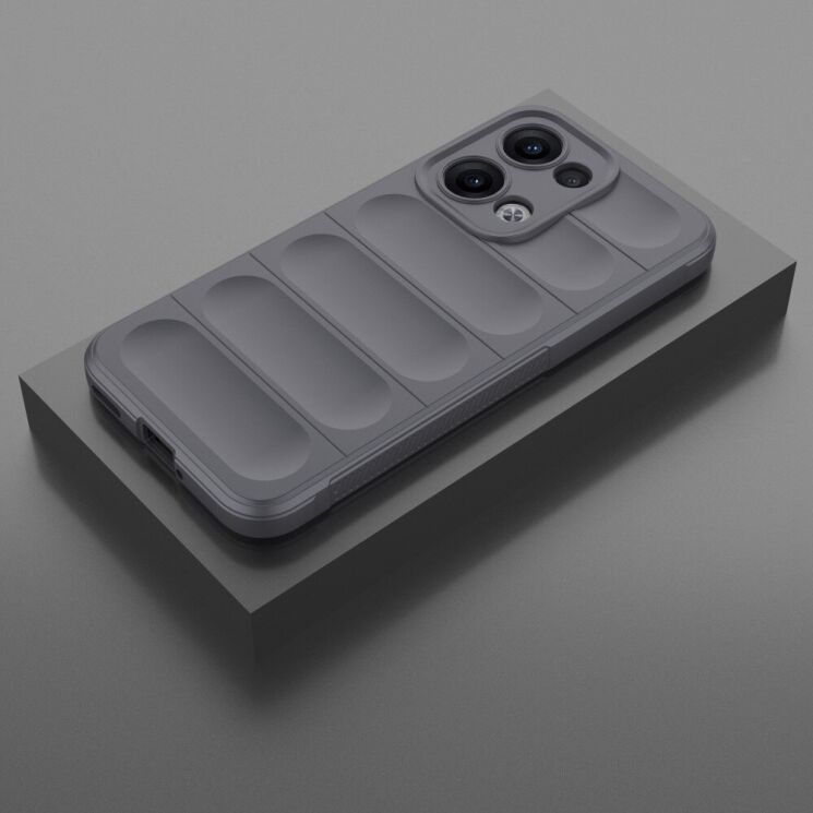 Защитный чехол Deexe Terra Case для OPPO Reno 13 5G - Dark Grey: фото 2 из 4